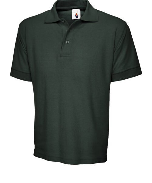 Heavyweight Poloshirt - Bottle Green, XS