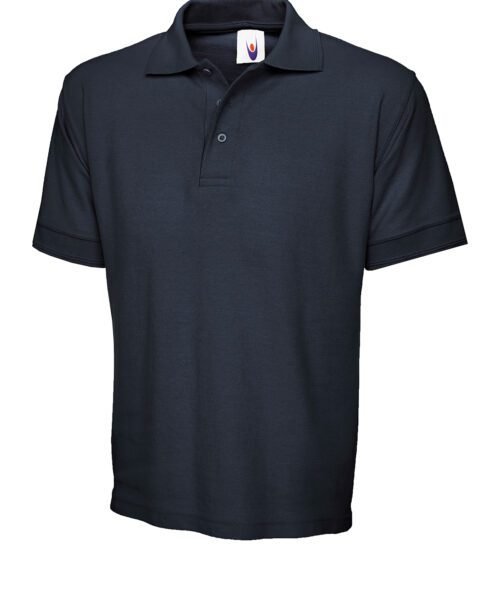 Heavyweight Poloshirt - Navy, XS