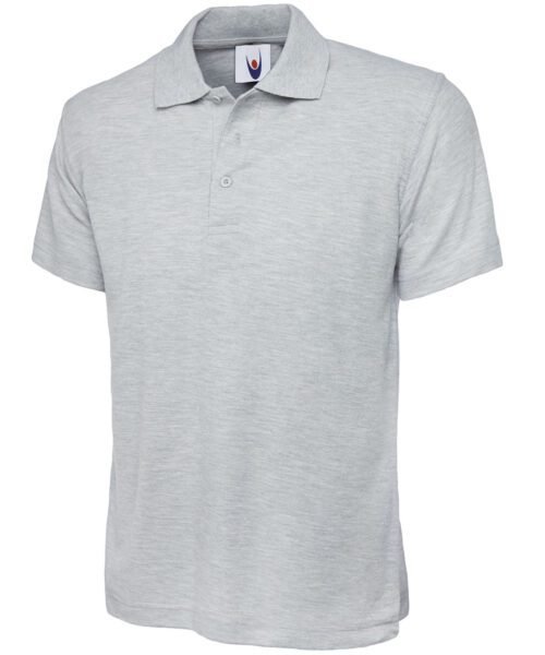 Active Poloshirt - Heather Grey, XS
