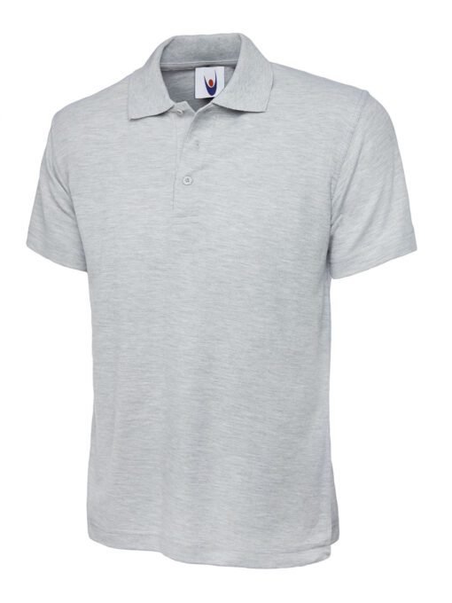 Active Poloshirt - Heather Grey, XS