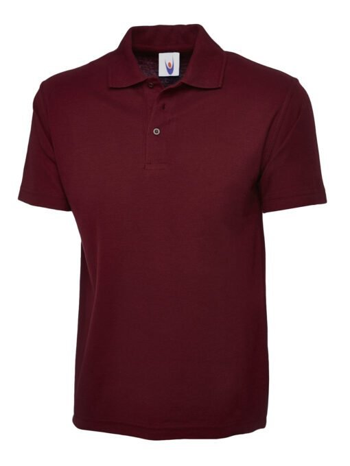 Active Poloshirt - Maroon, XS
