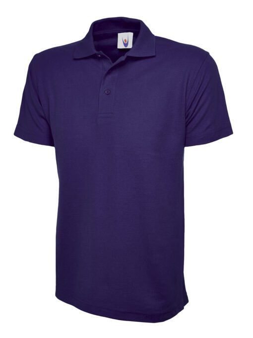 Active Poloshirt - Purple, XS