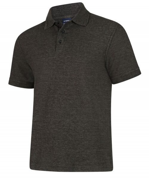 Deluxe Poloshirt - Charcoal, XS
