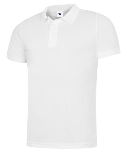 Mens Ultra Cool Workwear Poloshirt - White, XS