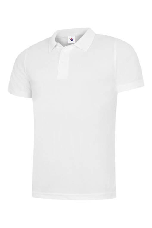 Mens Ultra Cool Workwear Poloshirt - White, XS