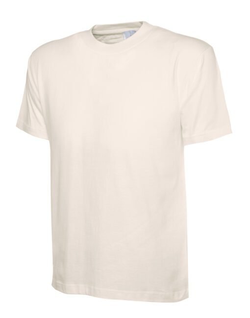 Classic T-shirt - Beige, XS