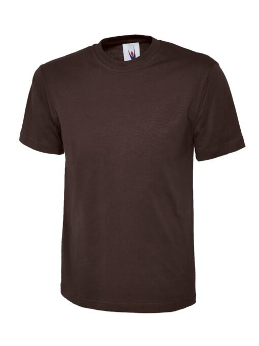 Classic T-shirt - Brown, XS
