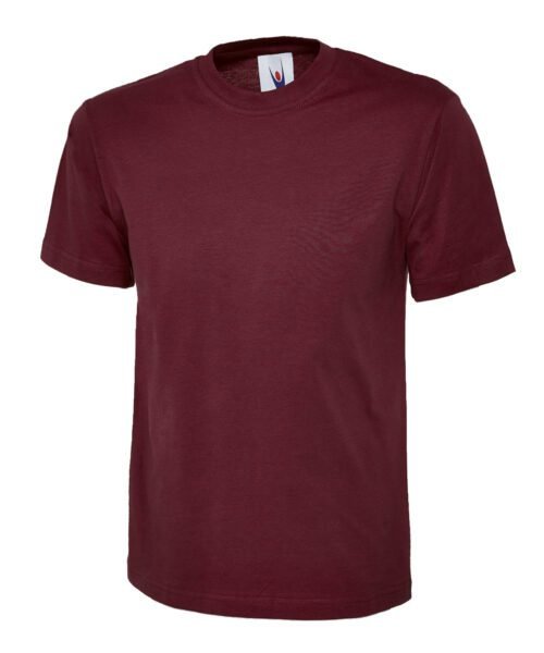 Classic T-shirt - Maroon, XS
