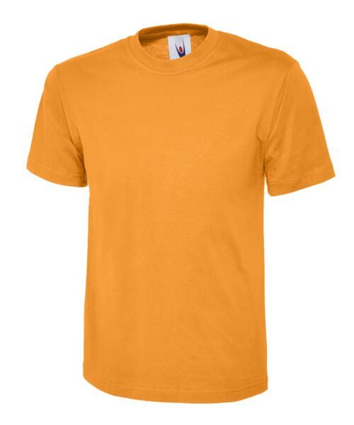 Classic T-shirt - Orange, XS