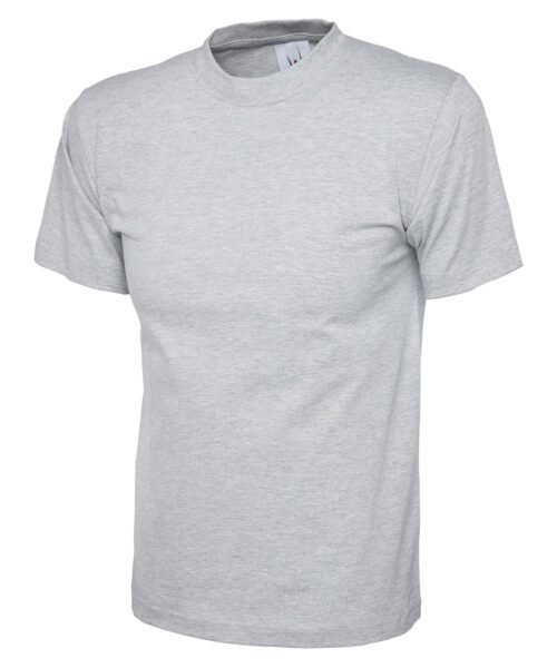 Heavyweight T-Shirt - Heather Grey, S