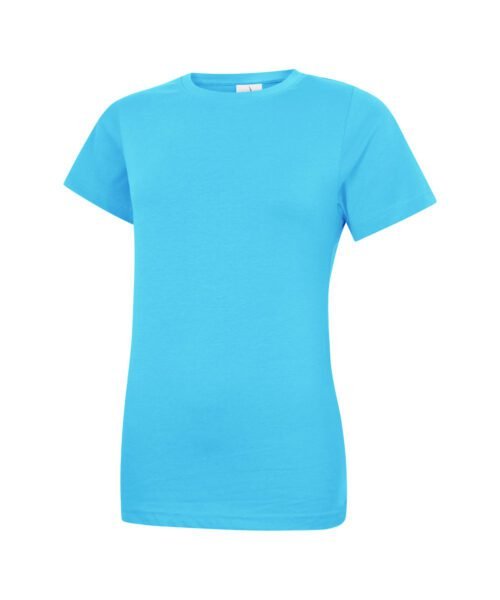 Ladies Classic T-Shirt - Sky, XS