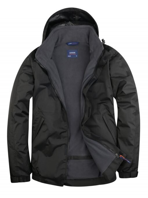 Premium Outdoor Jacket - Black/Grey, XS