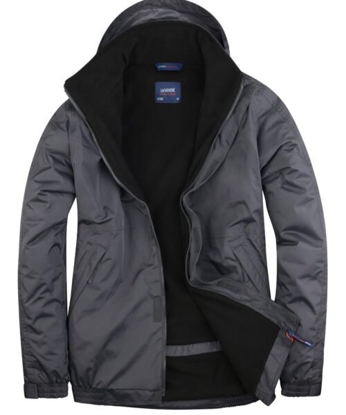 Premium Outdoor Jacket - Deep Grey/Black, XS