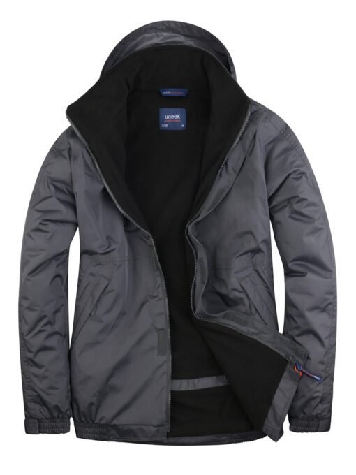 Premium Outdoor Jacket - Deep Grey/Black, XS