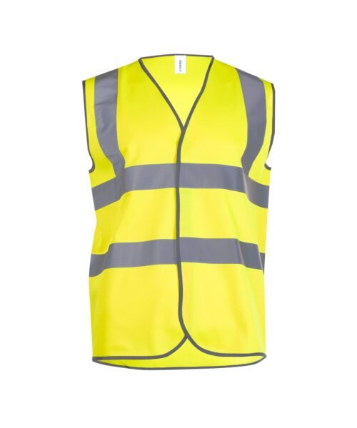 Hi Vis Safety Waistcoat - Yellow, S