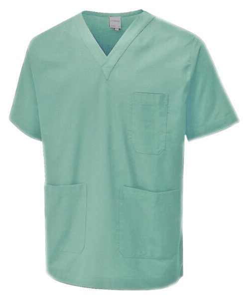 Scrub Tunic - Aqua, XS