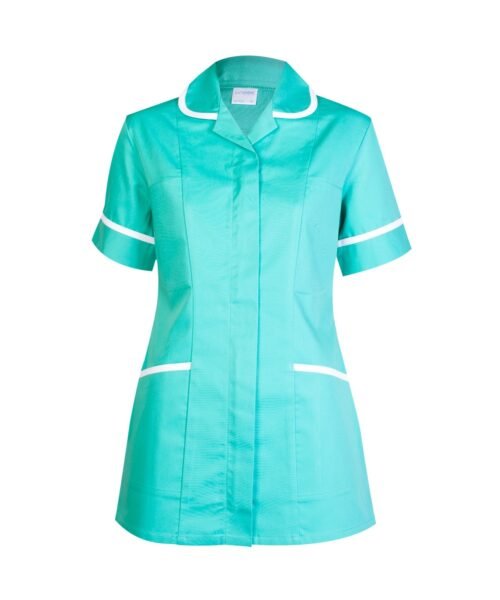 Ladies Heavyweight Tunic - Aqua, XS