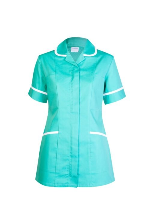 Ladies Heavyweight Tunic - Aqua, XS