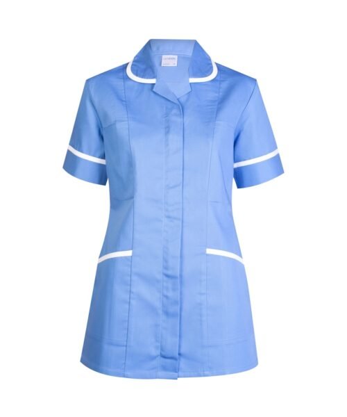 Ladies Heavyweight Tunic - Hospital Blue, XS