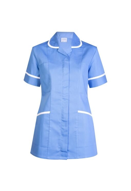 Ladies Heavyweight Tunic - Hospital Blue, XS
