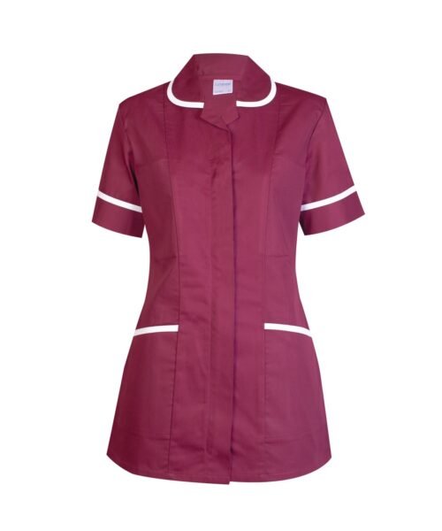 Ladies Heavyweight Tunic - Maroon, XS