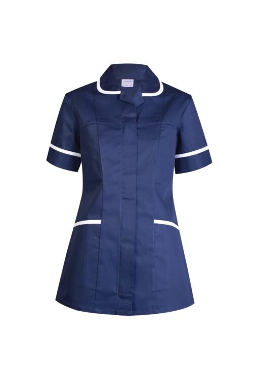 Ladies Heavyweight Tunic - Navy, XS