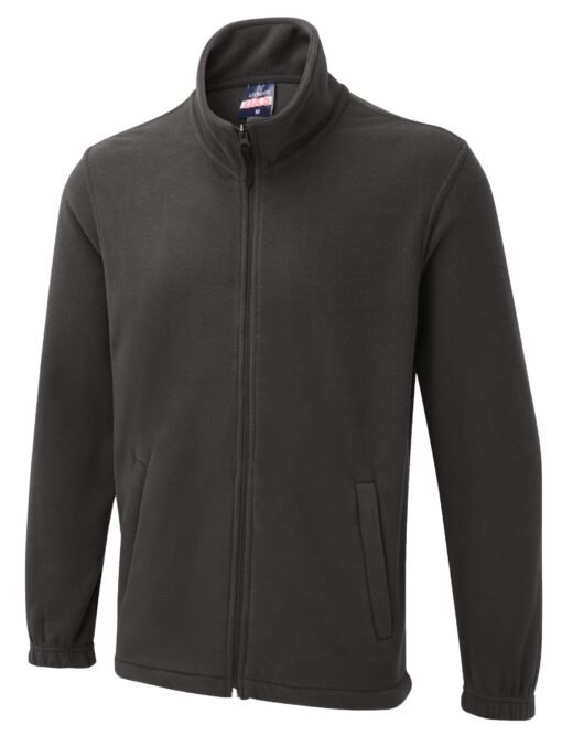 The UX Full Zip Fleece - Charcoal, XS