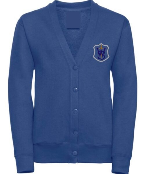 Wallacestone Primary School P1-6 cardigan & logo