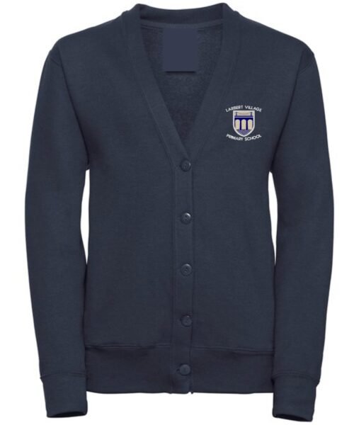 Larbert Village Primary School cardigan & logo