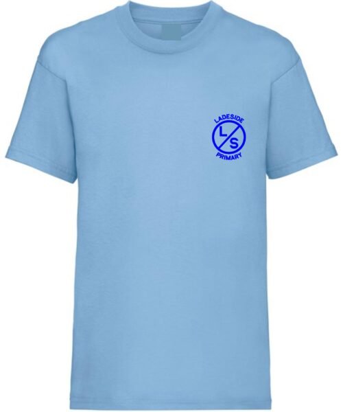 Ladeside Primary School t-shirt & logo