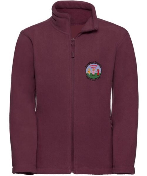 Comely Park Nursery Fleece & logo