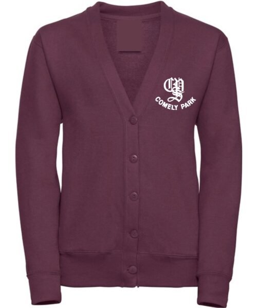 Comely Park School Cardigan & logo
