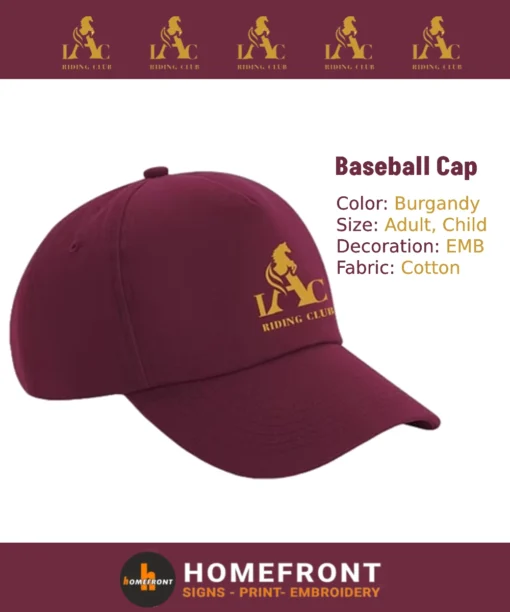 LAC RIDING CLUB BASEBALL CAP