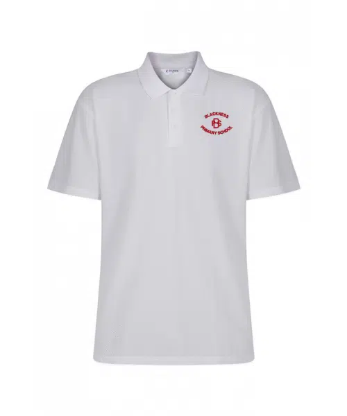 BLACKNESS PRIMARY POLOSHIRT