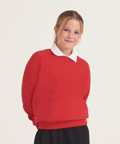 Alternative view of Kids Academy raglan sweatshirt