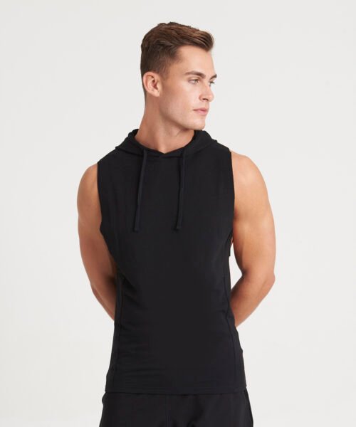 Alternative view of Urban sleeveless muscle hoodie