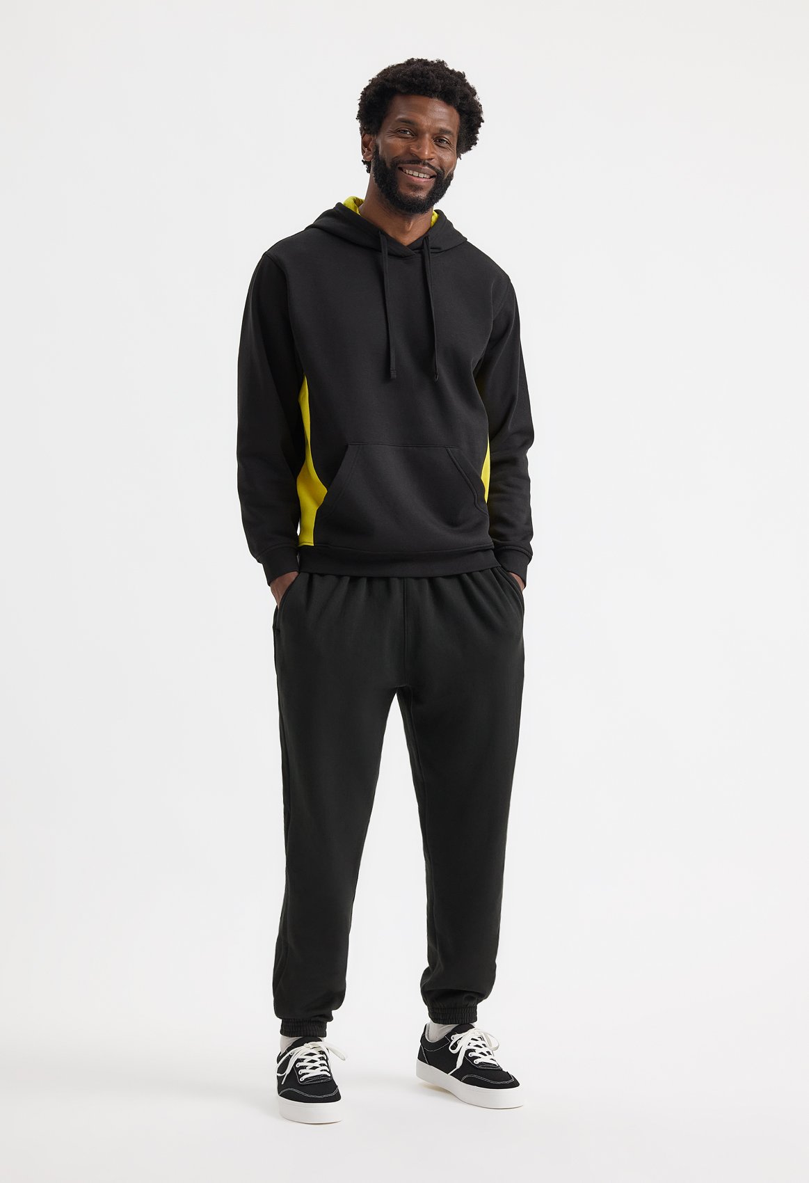 Two Tone Hooded Sweatshirt - Image 3