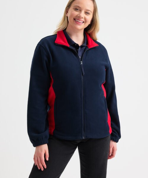 Alternative view of Two Tone Full Zip Fleece Jacket