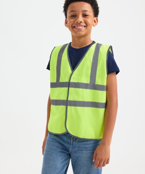 Alternative view of Childrens Hi Vis Waist Coat